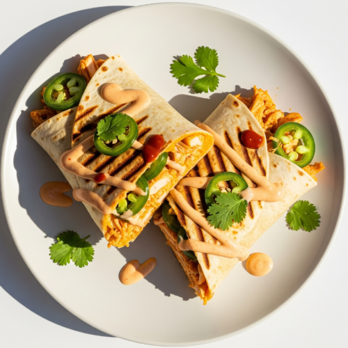 Crispy Chicken Toasted Wrap 