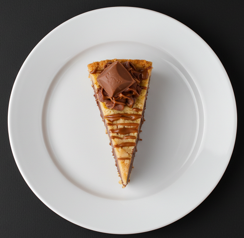 Crunchy Caramel Cheesecake 