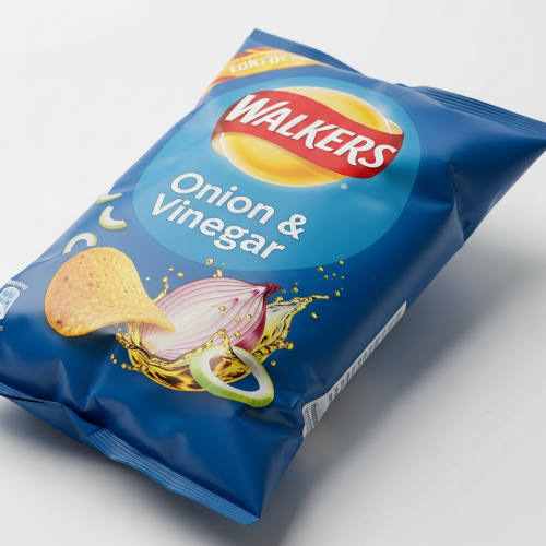 Onion & Vinegar Walkers Crisps 